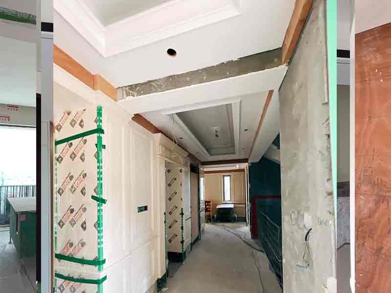 海納公館300平別墅裝修工地進(jìn)度